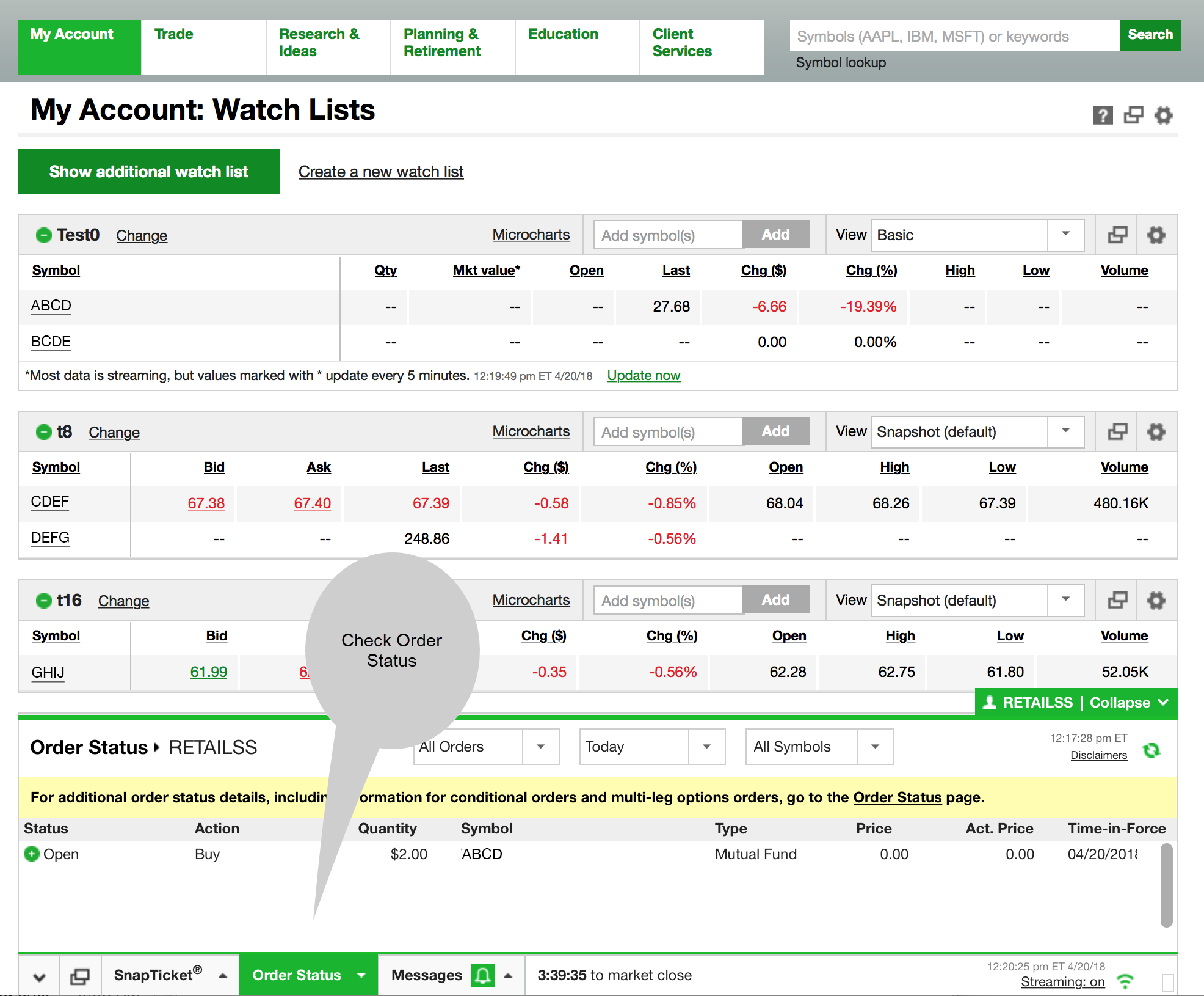 Book About Stock Broker Td Ameritrade Website Problems