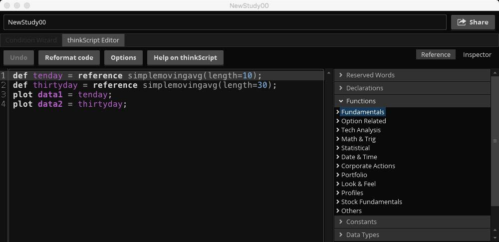 thinkorswim thinkscript library